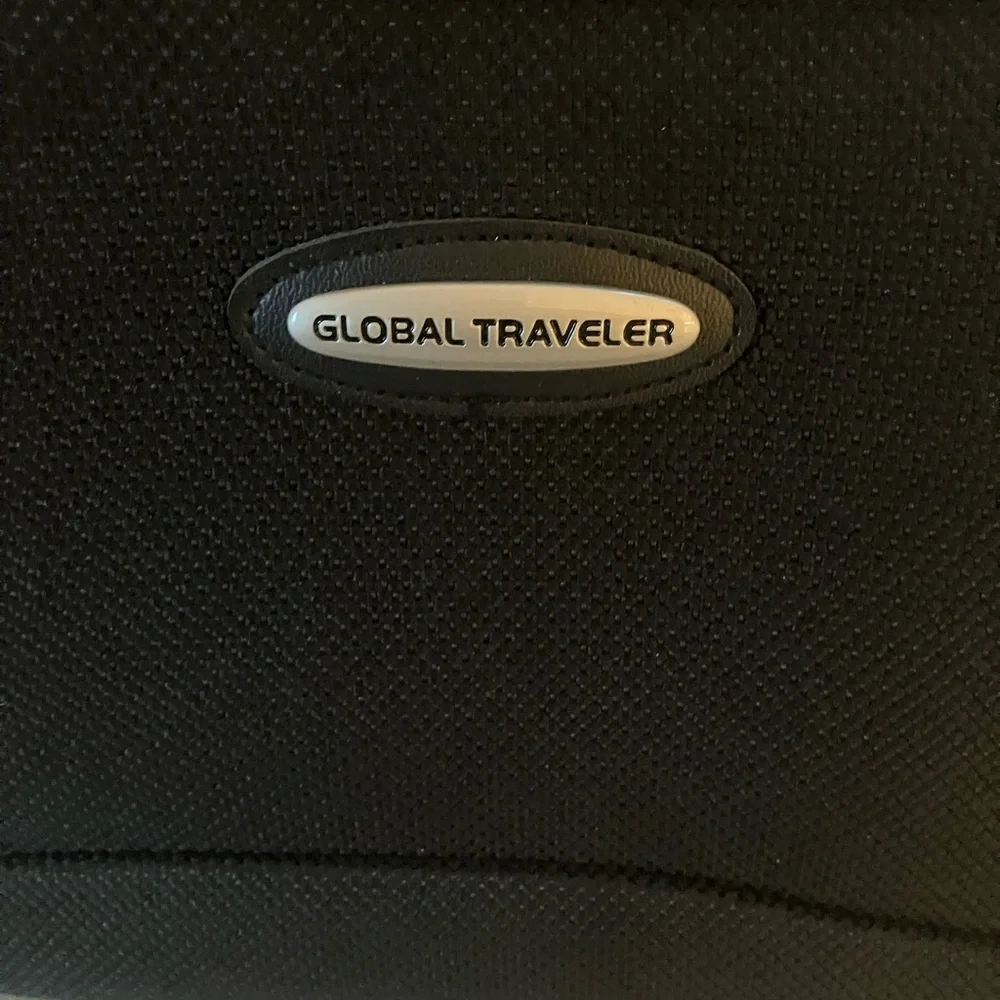 Vintage, Never Used Black and Red Men's Carry On Bag - Picture 2 of 6